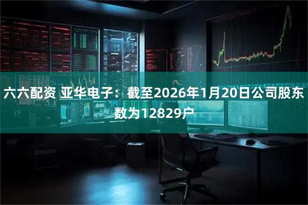 六六配资 亚华电子：截至2026年1月20日公司股东数为12829户